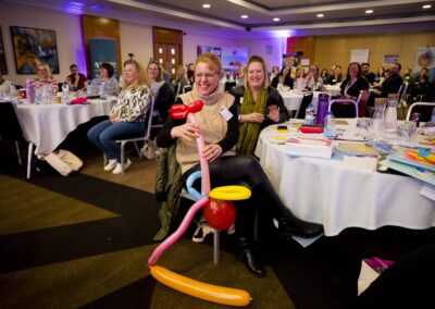 A SENCO receives a balloon version of the digestive system