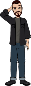 Gavin SENsible SENCO Video editor Gavin as a character from a cartoon