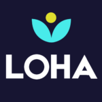 LOHA Community logo – Digital Systemic Therapy for young people’s mental health support.